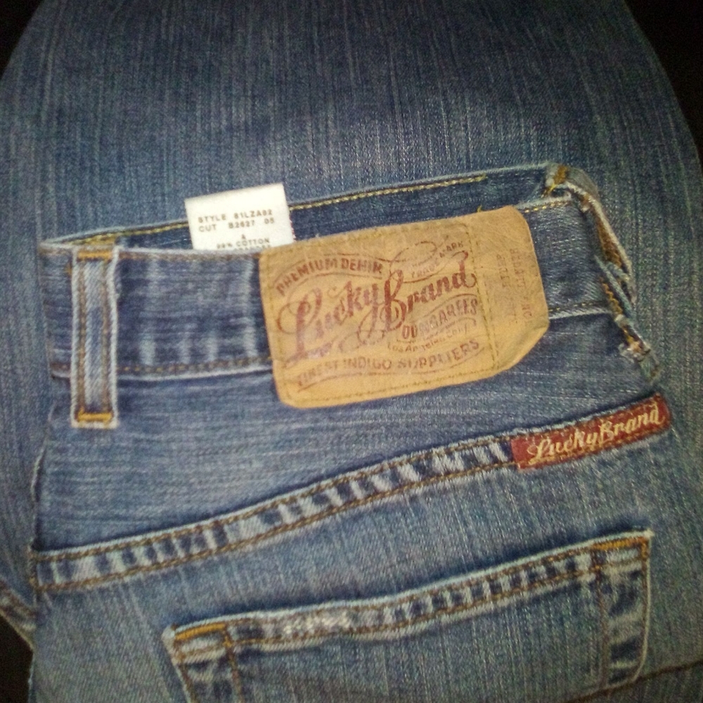 Lucky Brand easy rider Jeans size 8/29 - Picture 13 of 16